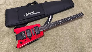 UNBOXING  STEINBERGER Spirit GTPRO DELUXE NO DEMO [upl. by Terrill561]