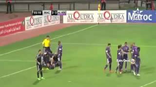 wac vs Al Ain 3 3 buts complet wydad 2015 اهداف كاملة [upl. by Martinelli526]