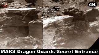 MARS Dragon Statue Guards Secret Entrance ArtAlienTV 4K [upl. by Rojas365]