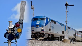 Semaphore Railroad Signals of New Mexico [upl. by Ecydnarb442]