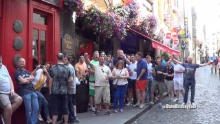 Birmingham fans at Temple Bar Dublin [upl. by Now142]