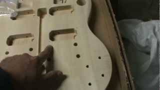 Double Neck Guitar Build [upl. by Berns]