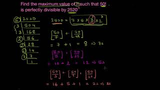 Divisibility of 2520 in 50  Number System  Edugrab [upl. by Cristionna810]