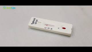 How to do Typhoid test with HealthCube [upl. by Macdougall]