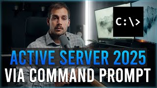 How to Activate Windows Server 2025 Via Command Prompt [upl. by Inalem]