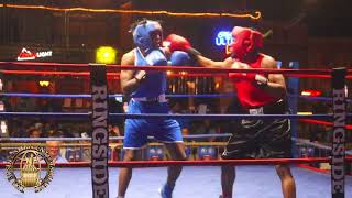 Harold HintonRed Vs Tresuan McMathBlue 156Lb Division Dallas Golden Gloves 2024 [upl. by Adnawot659]