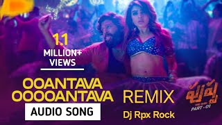 Oo Antava Oo Antava REMIX Pushpa Song HindiSong Gms CompetitionSong HindisongGmsdj [upl. by Jamie]