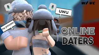 TROLLING AS ONLINE DATERS IN MM2 WITH VOICE CHAT [upl. by Navnod866]