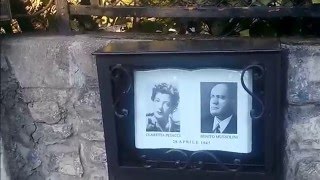 Luogo esecuzione Benito Mussolini e Claretta Petacci Giulino di Mezzegra [upl. by Graff208]