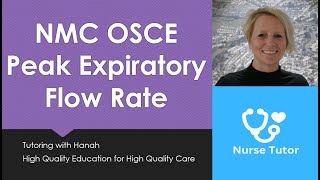 NMC OSCE Peak Expiratory Flow Rate [upl. by Willard]