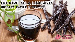 Liquore alla liquirizia ricetta facile e veloce [upl. by Ulu]