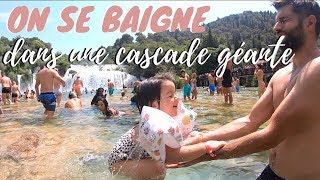 ON SE BAIGNE DANS UNE CASCADE GEANTE  VLOG VACANCES CROATIE 4 [upl. by Hammer813]