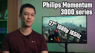 Excellent 1080p 165Hz monitor Philips Momentum 27M1N3200Z [upl. by Neerac]