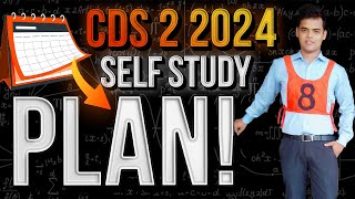 CDS 2 2024 Self Study Plan  NDA 2 2024 Self Study Plan No Coaching with cds journey [upl. by Ojaras]