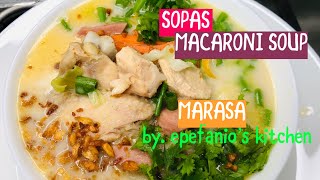 SOPAS  Simple Sopas recipe sopasrecipe sopas epefanioskitchen jhun08 marasa [upl. by Ayota]