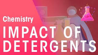 Environmental Impacts of Detergents  Environmental Chemistry  Chemistry  FuseSchool [upl. by Yelrah]