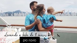 Vlog viagem de cruzeiro com bebê MSC Sea View Hinode 2019 [upl. by Bottali]