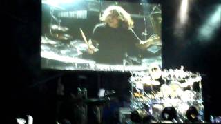 Dream Theater  Mike Mangini Drum Solo Rome 742011 [upl. by Yenduhc787]