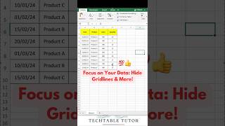 🎯 Maximize Focus in Excel Hide Everything You Don’t Need excel excelshorts [upl. by Barfuss]