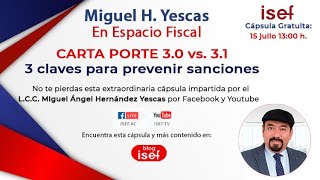 CARTA PORTE 30 vs 31 3 claves para prevenir sanciones [upl. by Etteoj]