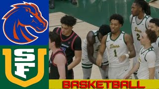 BOISE STATE vs SAN FRANCISCO Basketball Game Full Highlights 2024 [upl. by Ylremik]