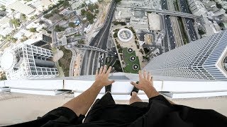 GoPro Skyscraper Handstand in Tel Aviv with Jason Paul [upl. by Avan]