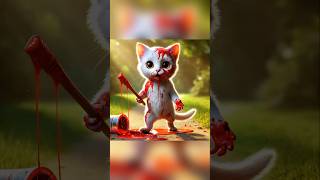 Is This Kitten Scary 😱🐱cat catlover cute kitten shorts [upl. by Etteluap]