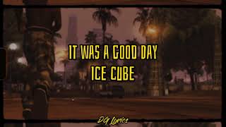 Ice Cube  It Was A Good Day 🌃 Subtitulado Español  Inglés GTA SA [upl. by Yordan]