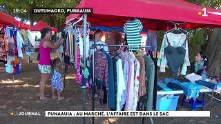 Puces à Outumaoro  les bonnes affaires pour la rentrée [upl. by Zinah]