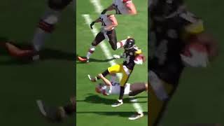 Antonio Brown KICKS the punter in the helmet🤣 shorts [upl. by Hsemin854]