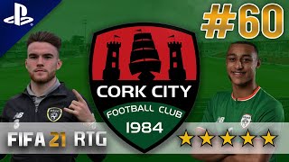 FIFA 21 PS5  Cork To Glory  60  Champions League Debut  Cunningham Hits 90 [upl. by Ahsata108]