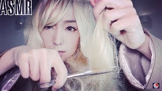 ASMR進撃の巨人 アニ・レオンハート✂️ヘアカットAttack on Titan Annie Leonhart haircut [upl. by Birecree]