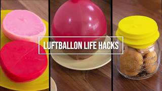 Luftballon Life Hacks  13 spannende und praktische Ideen und Tricks [upl. by Ordep953]