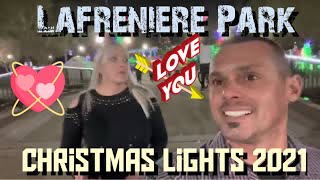 Lafreniere Park Christmas Lights 2021 [upl. by Lalla603]