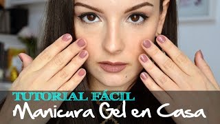 TUTORIAL MANICURA PERMANENTE EN CASA FÁCIL MADAM GLAM  PetitSweetCouture [upl. by Aimaj]