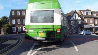 London Country Leyland National SNC168 HPF 316N Great Missenden [upl. by Ijies]