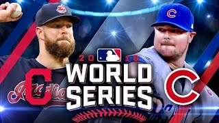 MLB 16 The Show  Cubs vs Indians World Series Game 1 [upl. by Primo]