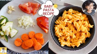 Garden Fresh Veggie Pasta for Babies  Mixed Vegetable Pasta Sauce  Pasta for baby  Mix veg pasta [upl. by Matheny]