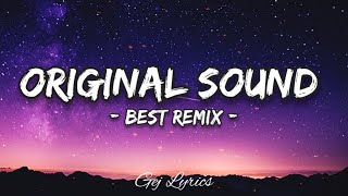 ORIGINAL SOUNDBEST REMIXGEJ LYRICS [upl. by Bethesda]