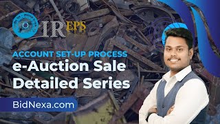 IREPS e Auction Sale  Account Setup  BidNexa  9279969267 [upl. by Ellen122]