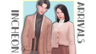 Обзор комплекта Стиль Инчхона😍в Симс 4  The Sims 4 Incheon Arrivals [upl. by Sirovart]