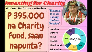 Episode 6 Investing for charity 2024 midyear performance review [upl. by Ahtebat686]