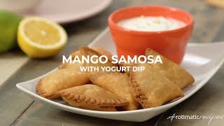 Rotimatic Recipes Mango Samosa [upl. by Ial]