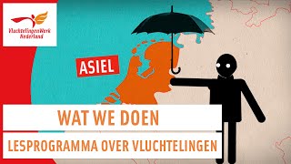 Lesprogramma over vluchtelingen  Wat we doen  VluchtelingenWerk Nederland [upl. by Ahsaf]