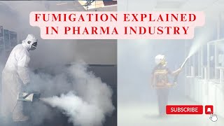 Fumigation Explained in Pharma Industry pharmaeducation fumigationmicrobiology [upl. by Neddy]