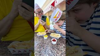 When you really love french fries shorts short funny comedy frenchfries food [upl. by Ducan]