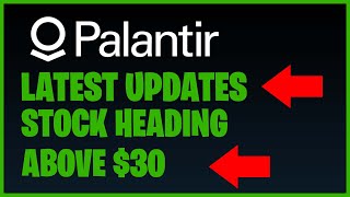 Palantir Stock Updates Major Contract Wins Stock Heading above 30 [upl. by Siurad360]