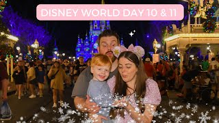 WALT DISNEY WORLD Day 10 amp 11  THE BEST SPOT for Magic Kingdom Fireworks with a Toddler [upl. by Llehcram598]