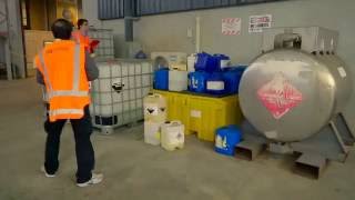 Chemical Handling and Spill Management  Safety n Action [upl. by Zetta]