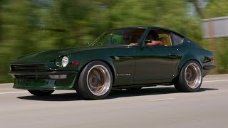 V8 Powered 72 Datsun 240Z Killing Tires [upl. by Eniawed103]